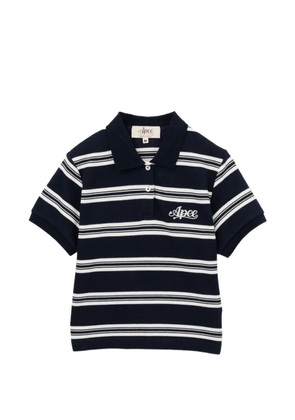 APEE™ by *A BATHING APE® striped polo shirt - Blue