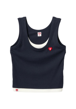 APEE™ by *A BATHING APE® logo-print vest top - Blue