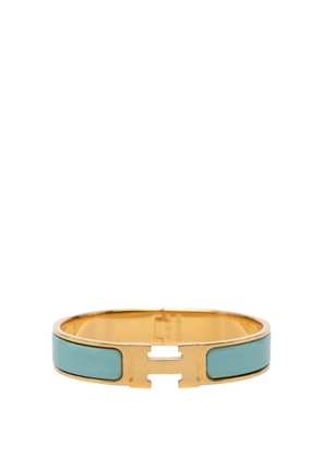 Hermès Pre-Owned 2000-2026 Narrow Enamel Clic H Bracelet PM costume bracelet - Blue
