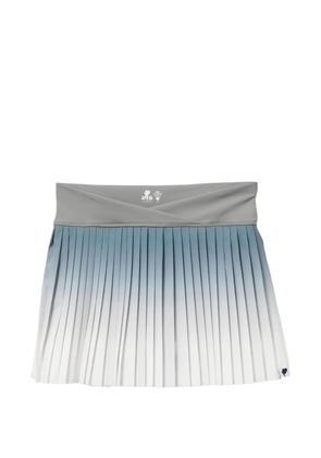 APEE™ by *A BATHING APE® pleated ombre skirt - Grey