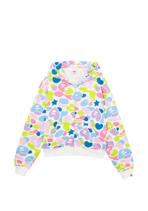 APEE™ by *A BATHING APE® camouflage hoodie - White