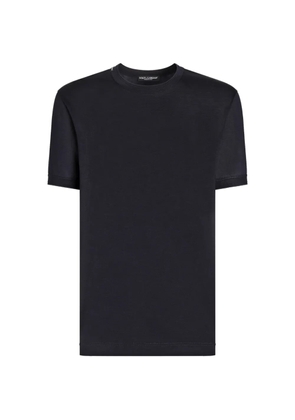 Dolce & Gabbana silk jersey T-shirt - Blue