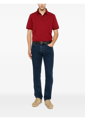 Jacob Cohën logo-patch jeans - Blue
