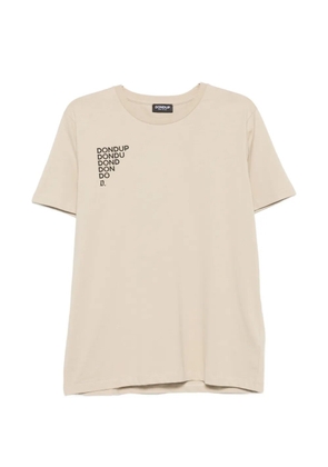DONDUP logo-print T-shirt - Neutrals