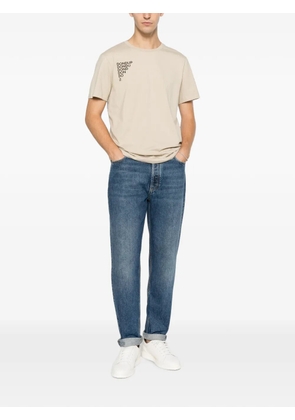 DONDUP logo-print T-shirt - Neutrals