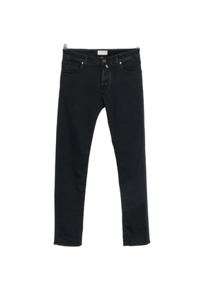 Jacob Cohën embroidered-logo jeans - Blue