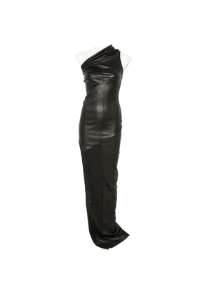 Rick Owens Athena one-shoulder maxi dress - Black