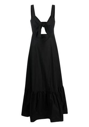 La DoubleJ Peek-a-Boo cut-out maxi dress - Black