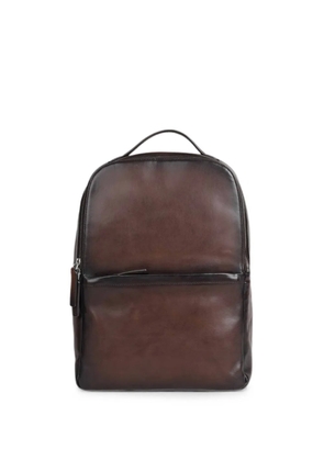 Officine Creative smooth leather backpack - Brown