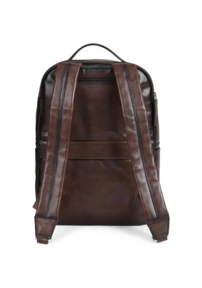 Officine Creative smooth leather backpack - Brown