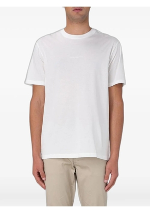 Emporio Armani logo-print cotton T-shirt - White
