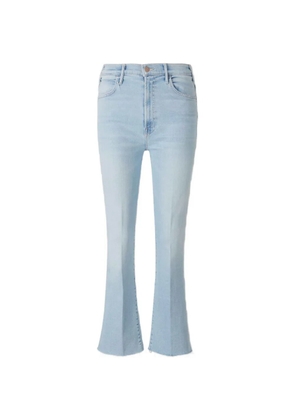 MOTHER The Hustler Ankle Fray bootcut jeans - Blue