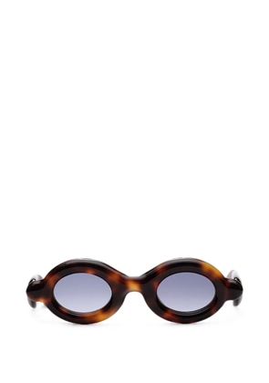 Paloceras Pebble round-frame sunglasses - Brown
