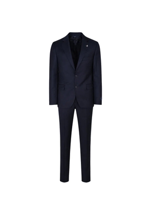 Tombolini single-breasted notched-lapel suit - Blue