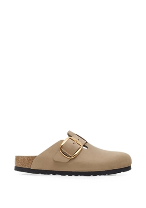 Birkenstock Boston buckle-fastening mules - Neutrals