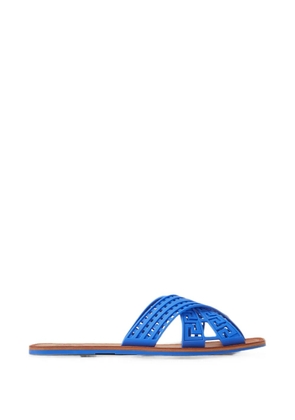 Versace Cancun rubber sandals - Blue