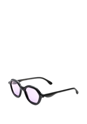 Paloceras geometric-frame sunglasses - Black