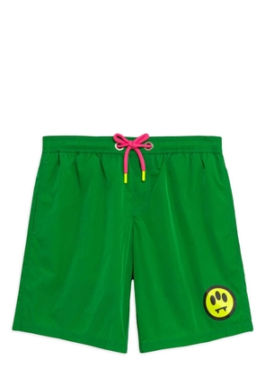 BARROW logo-print swim shorts - Green