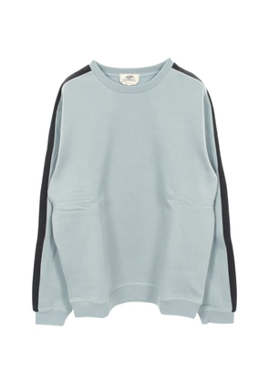 Hermès Pre-Owned Run H long-sleeve sweatshirt - Blue