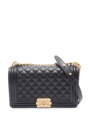CHANEL Pre-Owned 2021 Boy Chanel shoulder bag - Black