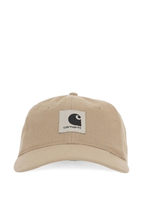 Carhartt WIP logo-patch baseball cap - Neutrals
