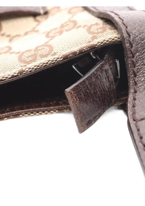 Gucci Pre-Owned 2000s GG-monogram shoulder bag - Neutrals