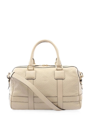 Loewe Pre-Owned 2000s Paseo leather tote bag - Neutrals