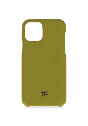 TOM FORD logo-plaque iPhone case - Green