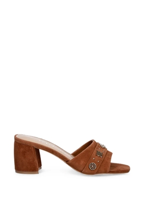 GUESS USA Gauri embellished sandals - Brown