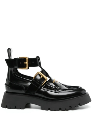 Alexander Wang carter box ankle-strap boots - Black