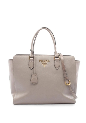 Prada Pre-Owned 2000s Saffiano leather handbag - Neutrals