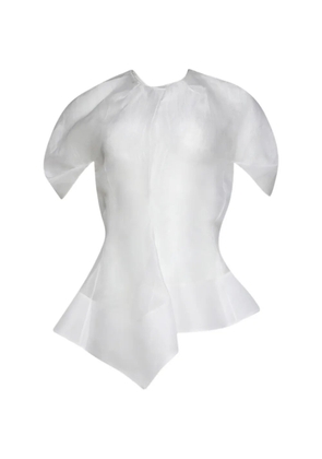 KHAITE Rumi asymmetric-hem top - White