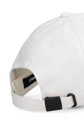 Karl Lagerfeld graphic-print cotton baseball cap - Neutrals