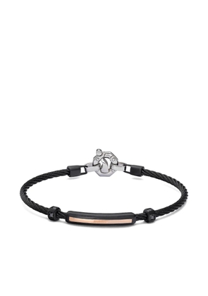 Barakà rose-gold bracelet - Black