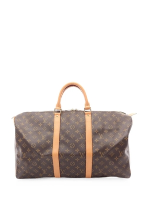 Louis Vuitton Pre-Owned 2003 Monogram Keepall 50 Boston bag - Brown