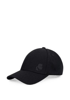 Karl Lagerfeld logo-patch baseball cap - Black
