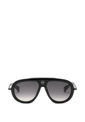 Philipp Plein Eyewear pilot-frame sunglasses - Black