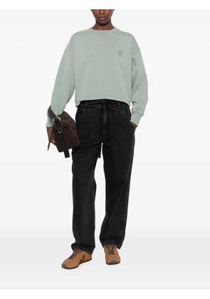 MARANT ÉTOILE Sunny logo-embroidered sweatshirt - Green