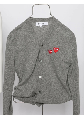 Comme Des Garçons Play wool cardigan - Grey