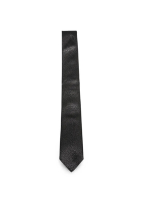 Manuel Ritz shimmer-effect tie - Black