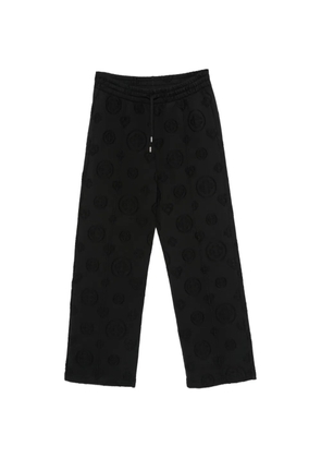 Casablanca monogram-pattern track pants - Black