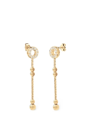 Officina Bernardi Empire S diamond drop earrings - Gold