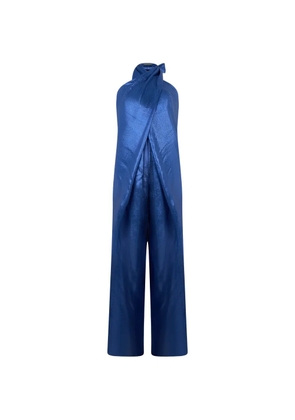 Alberta Ferretti sleeveless jumpsuit - Blue
