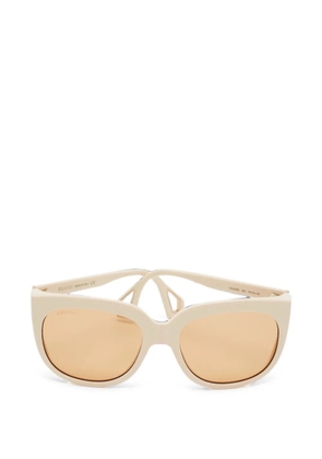Gucci Pre-Owned square sunglasses - Neutrals