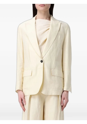Tela single-breasted blazer - Yellow