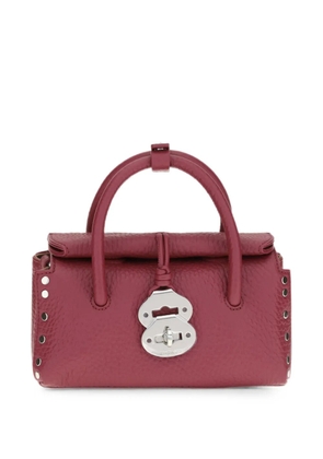 Zanellato baby Dotta Centauro leather satchel - Red