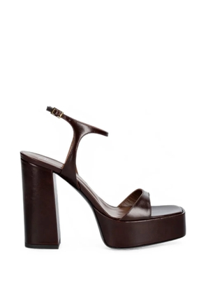 Giuseppe Zanotti block-heel sandals - Brown