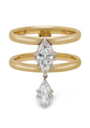 Jewels Aficionado marquise-cut diamond ring - Gold