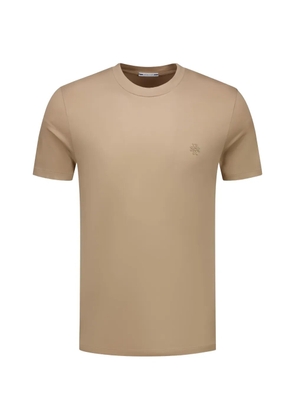 Jacob Cohën logo-embroidered T-shirt - Neutrals