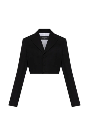 DSQUARED2 cropped wool jacket - Black